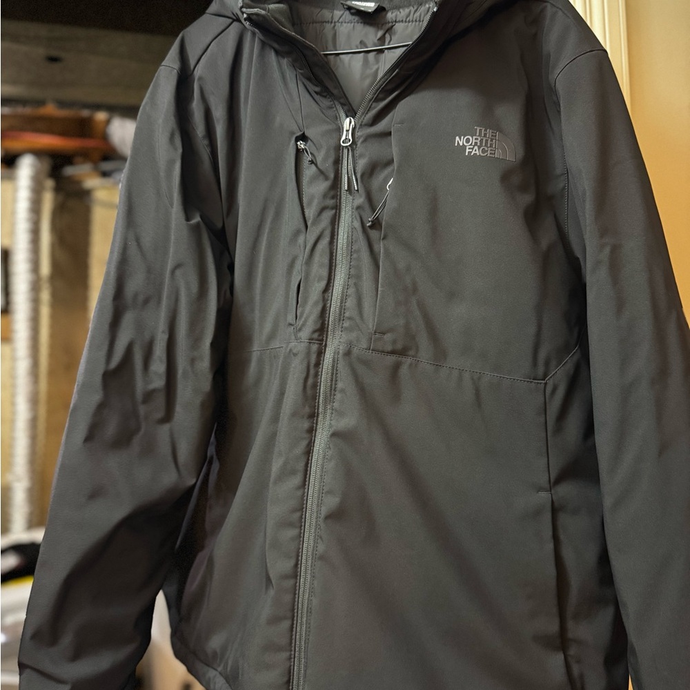 The North Face Black Performance Jacket with Fleece Material